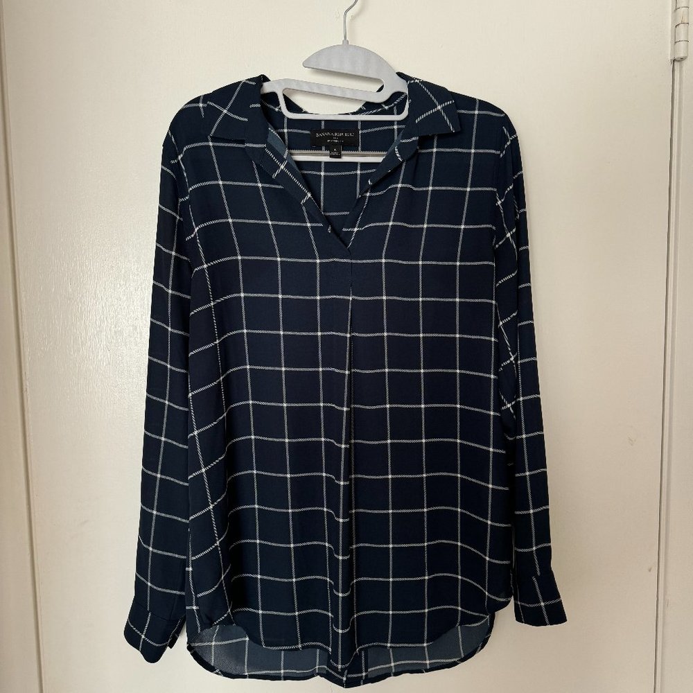 Banana Republic Boyfriend Fit Blouse - NWOT